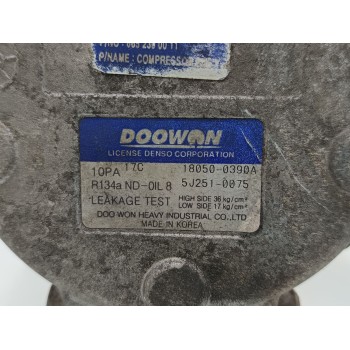 Recambio de compresor aire acondicionado para ssangyong rodius xdi referencia OEM IAM 180500390A  