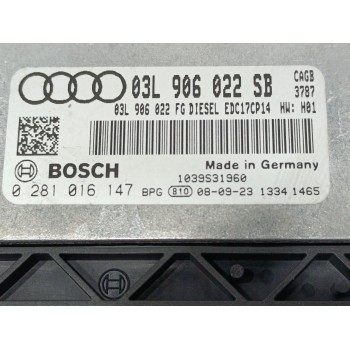 Recambio de centralita motor uce para audi a6 berlina (4f2) 2.0 tdi e referencia OEM IAM 0281016147  