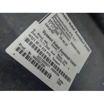 Recambio de paragolpes trasero para mercedes-benz clase s (w221) berlina 500 (221.071) referencia OEM IAM A2218800271  