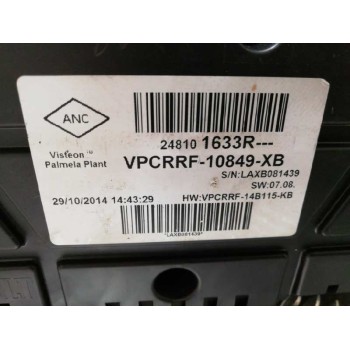 Recambio de cuadro instrumentos para renault clio iv business referencia OEM IAM 248101633R VPCRRF10849XB 