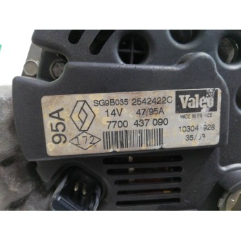 Recambio de alternador para renault clio ii fase ii (b/cb0) authentique referencia OEM IAM 7700437090 SG9B035 