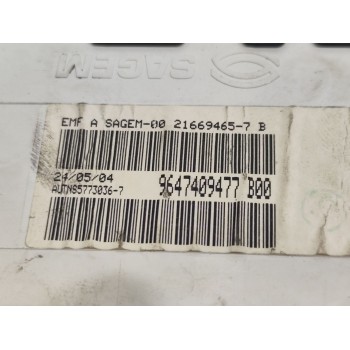 Recambio de pantalla multifuncion para citroën c3 1.4 hdi premier referencia OEM IAM 9647409477  