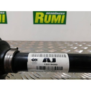 Recambio de transmision delantera izquierda para opel insignia berlina cosmo referencia OEM IAM 13219092 10090881 