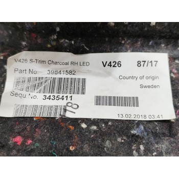 Recambio de soporte bandeja trasera derecha para volvo xc60 momentum awd referencia OEM IAM 31440674  