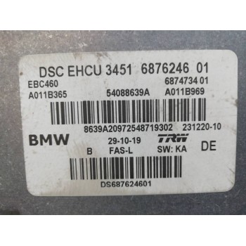 Recambio de abs para bmw serie x3 (g01) xdrive20d xline referencia OEM IAM 6876246 34516876246 687473401 231220 6874734 A011B969