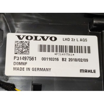 Recambio de calefaccion entera normal para volvo xc60 momentum awd referencia OEM IAM P31497561  
