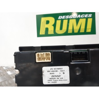 Recambio de mando climatizador para mg serie 75 (rj) 2.0 cdt club referencia OEM IAM JFC101786PUY MF1464307227 