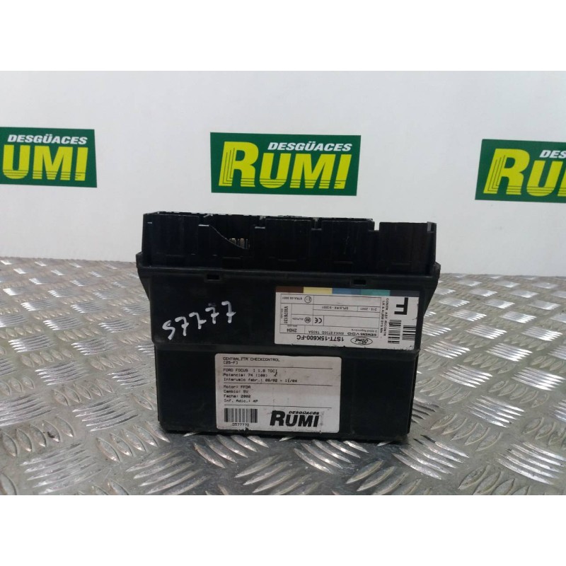 Recambio de centralita check control para ford focus berlina (cak) ambiente referencia OEM IAM 1S7T15K600FC 5WK48730DT83SA VXI76
