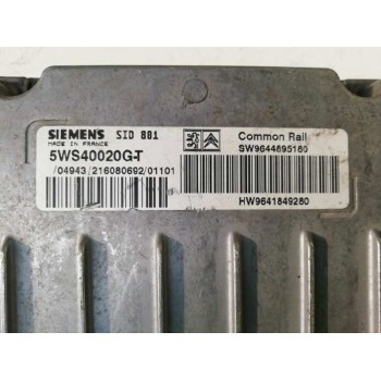 Recambio de centralita motor uce para peugeot 307 break / sw (s1) break xr referencia OEM IAM 9644895180 9641849280 5WS40020GT