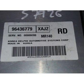 Recambio de centralita motor uce para chevrolet kalos 1.4 se referencia OEM IAM 96436779 XAJZ 