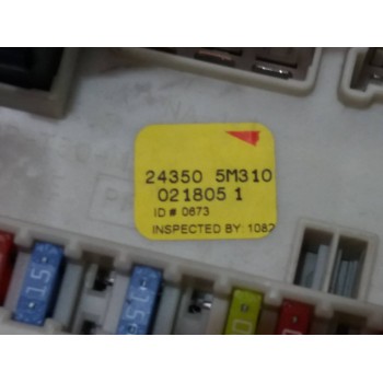 Recambio de caja reles / fusibles para nissan almera tino (v10m) acenta plus referencia OEM IAM 243505M310 0218051 
