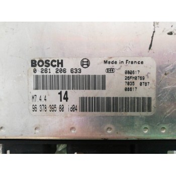 Recambio de centralita motor uce para citroën xsara picasso 1.6 básico referencia OEM IAM 9637839580 0261206633 