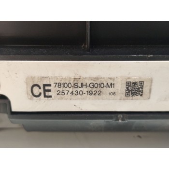 Recambio de cuadro instrumentos para honda fr-v (be) 2.2 ctdi comfort referencia OEM IAM 78100SJHG010  