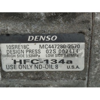 Recambio de compresor aire acondicionado para honda cr-v elegance 4x2 referencia OEM IAM MC4472802570  