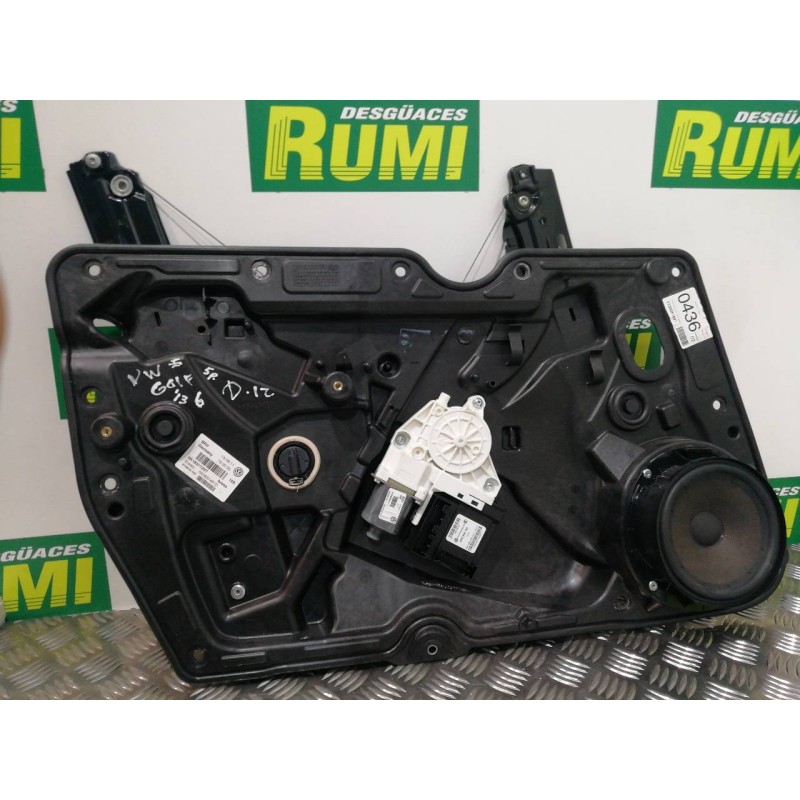 Recambio de elevalunas delantero izquierdo para volkswagen golf vi (5k1) advance referencia OEM IAM 5K1837729T 5K0959793 5K09597