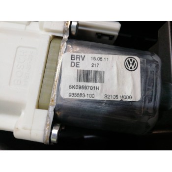 Recambio de elevalunas delantero izquierdo para volkswagen golf vi (5k1) advance referencia OEM IAM 5K1837729T 5K0959793 5K09597