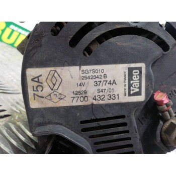 Recambio de alternador para renault clio ii fase ii (b/cb0) authentique referencia OEM IAM 7700432331 SG7S010 