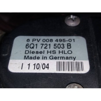 Recambio de potenciometro pedal para seat leon (1m1) sports limited referencia OEM IAM 6PV00849501 6Q1721503B 