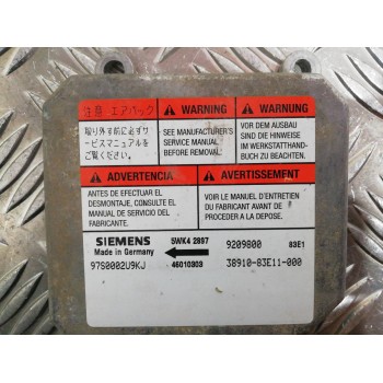 Recambio de centralita airbag para opel agila cosmo referencia OEM IAM 9209800 5WK42897 