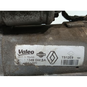 Recambio de motor arranque para dacia sandero ambiance referencia OEM IAM 233003329R  