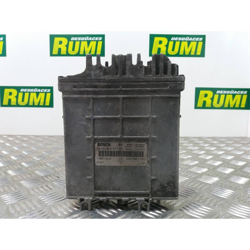 Recambio de centralita motor uce para renault scenic (ja..) 1.9 d rt referencia OEM IAM 0281010077 7700114644, HOM7700111552 