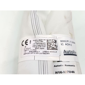 Recambio de airbag cortina delantero derecho para renault clio v business edition referencia OEM IAM 636046800H  