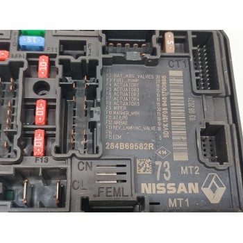 Recambio de caja reles / fusibles para renault clio v business edition referencia OEM IAM 284B69582R  