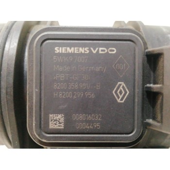 Recambio de caudalimetro para renault clio iii authentique referencia OEM IAM 8200358901B 8200358901 5WK97007 H8200299956 , 8200