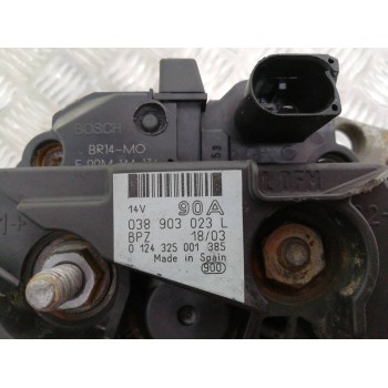 Recambio de alternador para volkswagen t4 transporter/furgoneta (mod. 1991) caja cerrada economy referencia OEM IAM 038903023L 0
