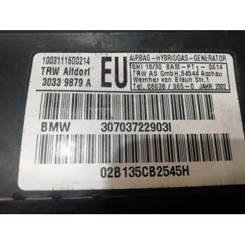Recambio de airbag lateral delantero izquierdo para bmw serie 3 berlina (e46) 325i edition exclusiv referencia OEM IAM 30339879A