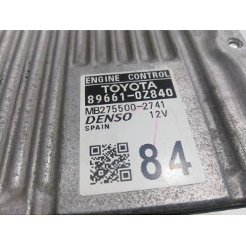 Recambio de centralita motor uce para toyota auris active referencia OEM IAM 896610Z840  