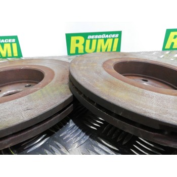 Recambio de disco freno delantero para renault laguna ii (bg0) initiale referencia OEM IAM   