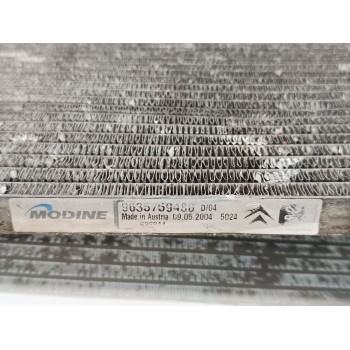 Recambio de condensador / radiador aire acondicionado para citroën c2 audace referencia OEM IAM 9635759480  
