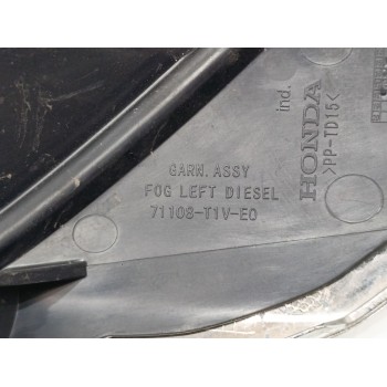 Recambio de rejilla paragolpes izquierda para honda cr-v elegance 4x2 referencia OEM IAM 71108T1VE0  