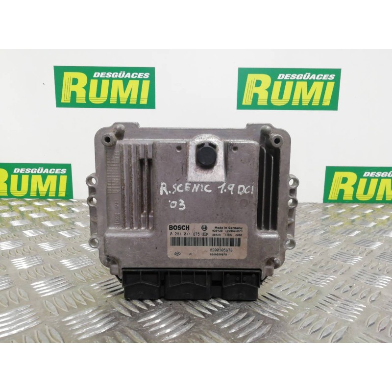 Recambio de centralita motor uce para renault scenic ii authentique referencia OEM IAM 8200305678 0281011275 