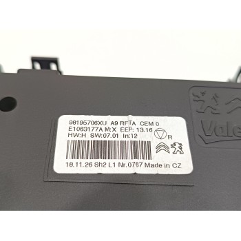 Recambio de mando climatizador para peugeot 2008 (--.2013) allure referencia OEM IAM 98195706XU  