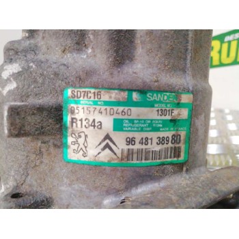 Recambio de compresor aire acondicionado para peugeot 407 sw st confort referencia OEM IAM 9648138980 05157410460 SD7C16