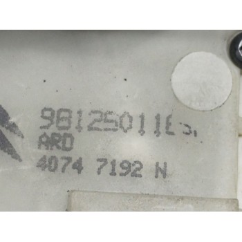 Recambio de cerradura puerta trasera derecha para peugeot 2008 (--.2013) allure referencia OEM IAM 9812501180  