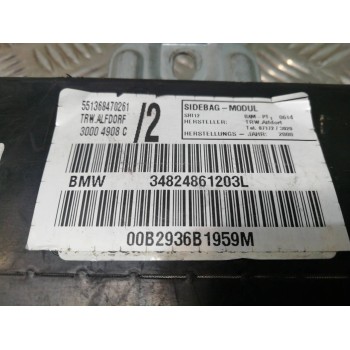 Recambio de airbag lateral delantero derecho para bmw serie 3 berlina (e46) 325i referencia OEM IAM 34824861203L 30004908C 00065