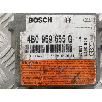 Recambio de centralita airbag para audi a6 berlina (4b2) 2.5 tdi referencia OEM IAM 4B0959655G 0285001274 