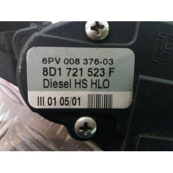 Recambio de potenciometro pedal para audi a6 avant (4b5) 1.9 tdi referencia OEM IAM 8D1721523F 6PV00837603 