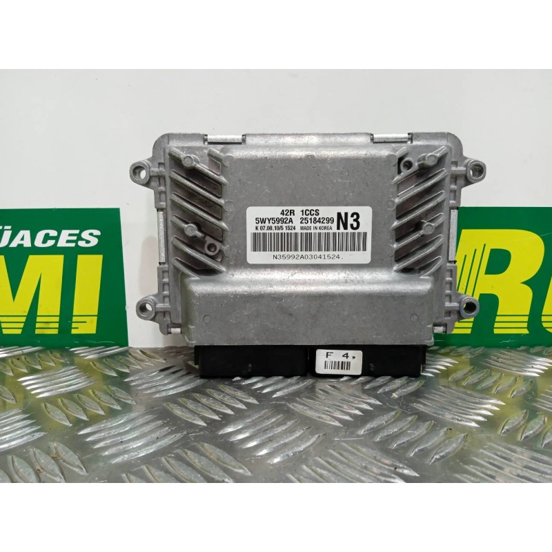 Recambio de centralita motor uce para chevrolet aveo ls referencia OEM IAM 25184299 5WY5992A 