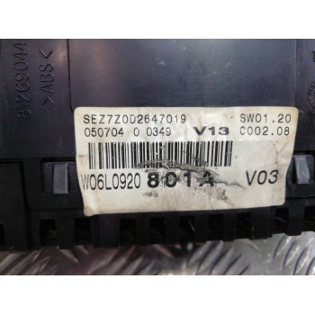 Recambio de cuadro instrumentos para seat ibiza (6l1) fresh referencia OEM IAM 6L0920801A 110080104_ 