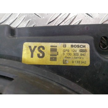 Recambio de electroventilador radiador aire acondicionado para opel zafira a elegance referencia OEM IAM 9133342 0130303840 0130