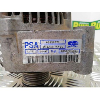 Recambio de alternador para peugeot 106 (s2) kid referencia OEM IAM 9631324980 63321671 