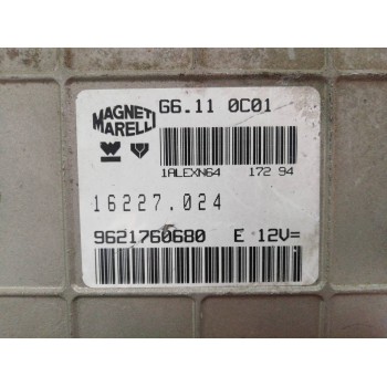Recambio de centralita motor uce para citroën ax 1.1 image referencia OEM IAM 9621760680 16227024 