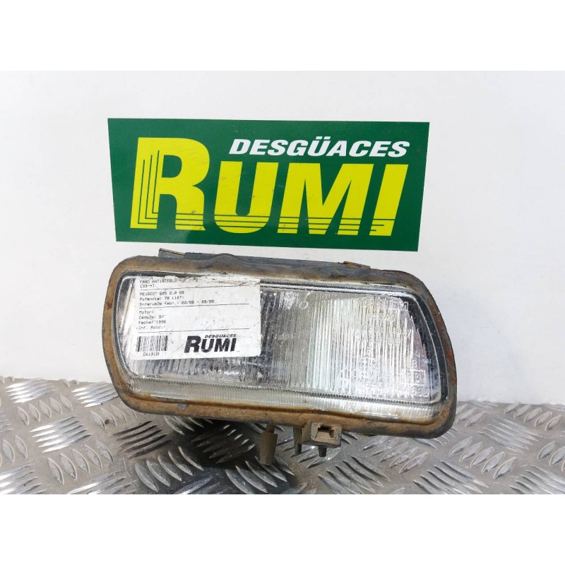 Recambio de faro antiniebla izquierdo para peugeot 605 srti referencia OEM IAM   