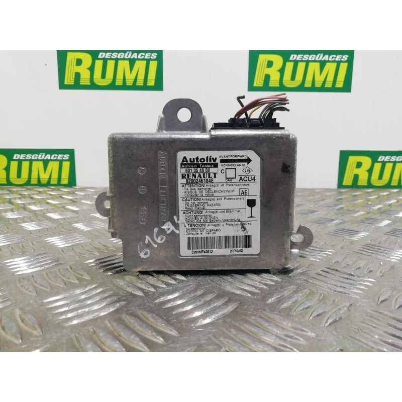 Recambio de centralita airbag para renault megane ii berlina 5p confort authentique referencia OEM IAM 8200246184E 601054000 