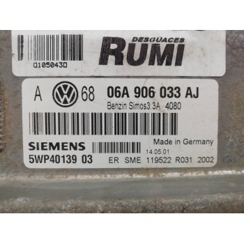 Recambio de centralita motor uce para volkswagen golf iv berlina (1j1) conceptline referencia OEM IAM 06A906033AJ 5WP4013903 