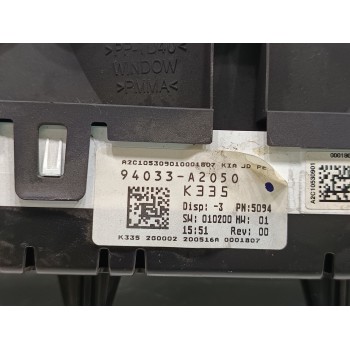Recambio de cuadro instrumentos para kia cee´d x-tech referencia OEM IAM 94033A2050  